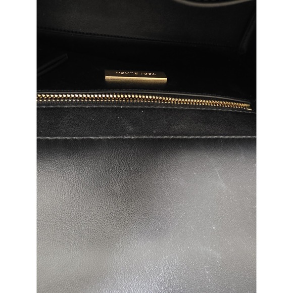 Tory Burch Black Leather Fleming Convertible Bag $598 - Picture 11 of 13